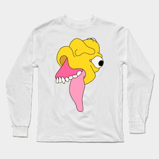 Twisted Yellow Creature Long Sleeve T-Shirt